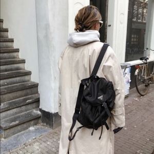 PRADA Vela Nylon Medium Backpack 💕